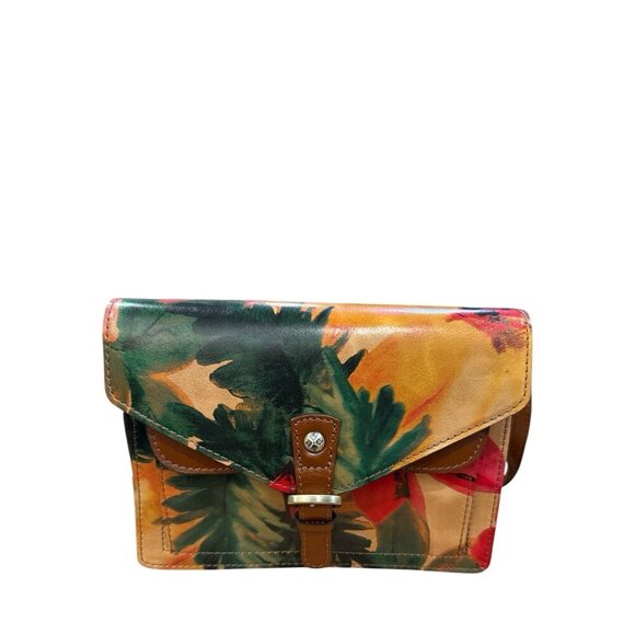 Patricia Nash Cassano Leather Crossbody Spring Multi Color Style #P709252 NWT - Picture 1 of 10